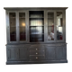 Large display cabinet with 2 sections