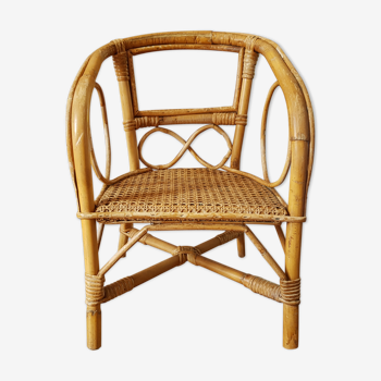 Rattan child armchair