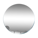 Round beveled mirror to install