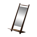 Mid-century Scandinavian floor mirror in wood, 1950–1960