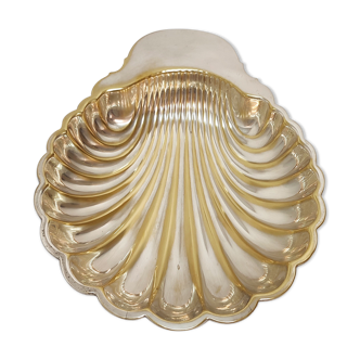 Brass tray in the shape of a shell, Spain, 1970