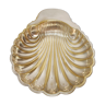 Brass tray in the shape of a shell, Spain, 1970