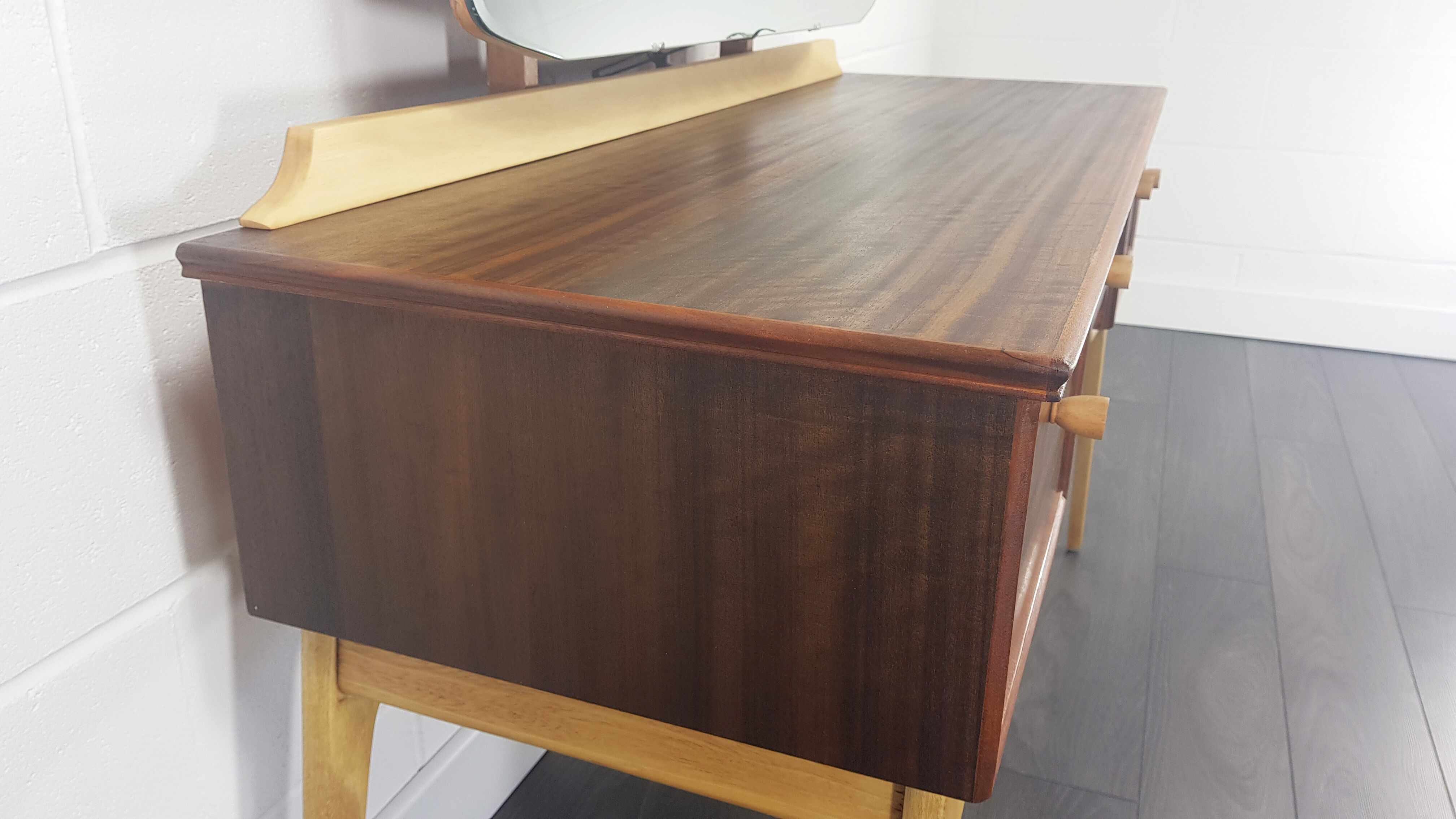 Vintage dressing table by alfred cox for ac furniture, 1950s