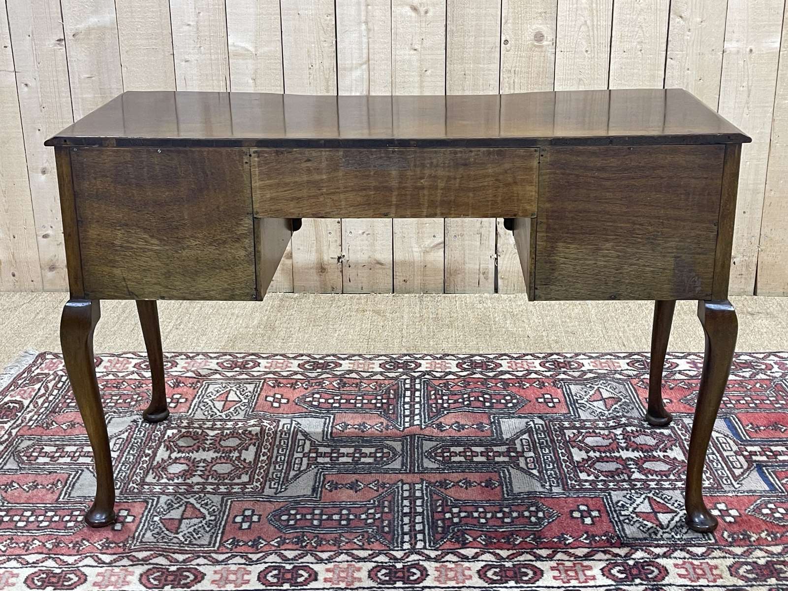 English chippendale desk in walnut from the 1950s