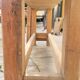 Carpenter's workbench in old solid oak - 2m50