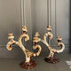 Paires de bougeoirs vintage