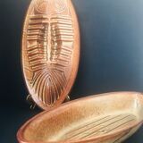 Baked dish or vintage fish terrine