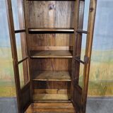 Small cherry and oak bookcase from the 19th century