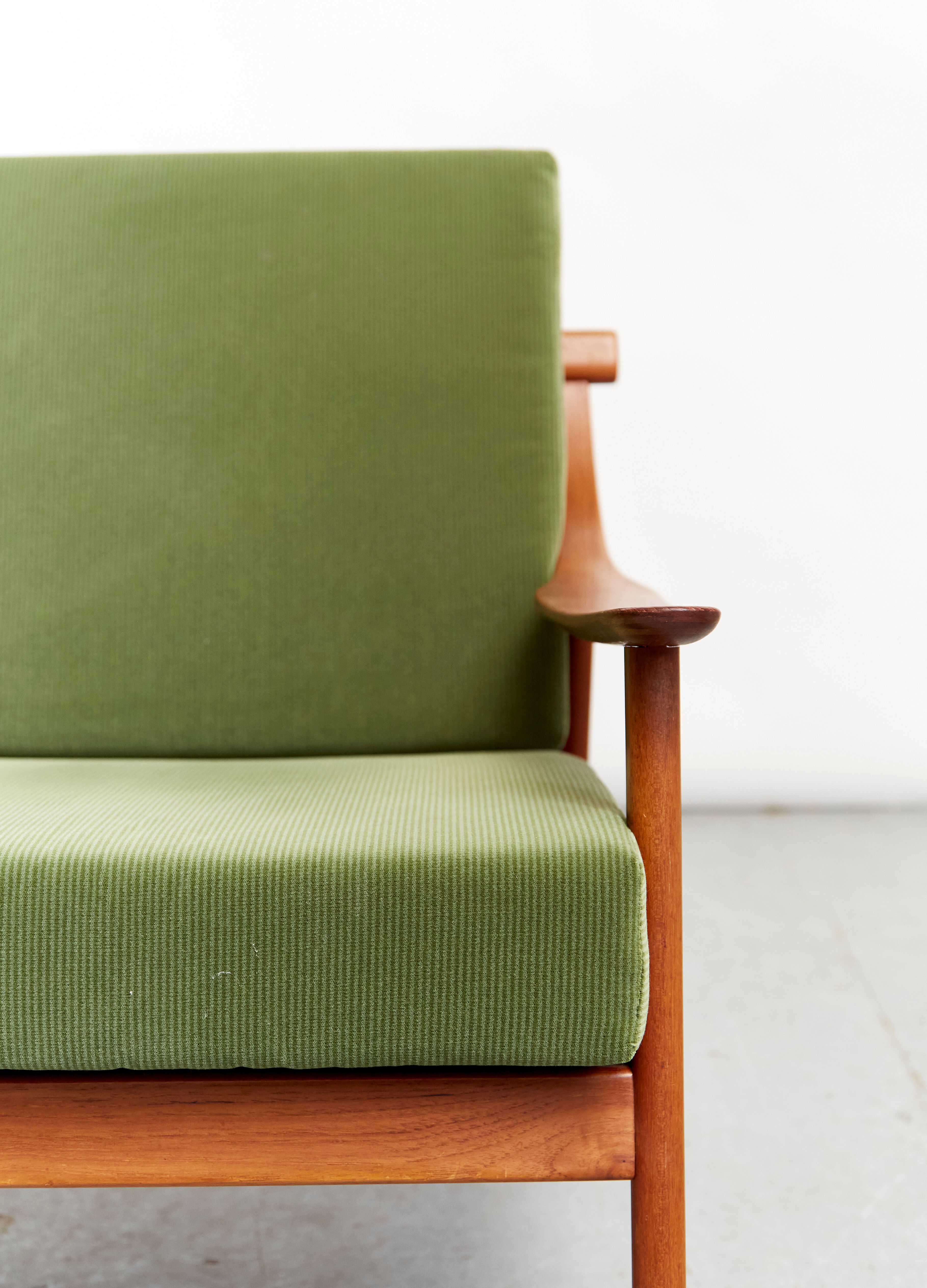Arne Hovmand Olsen Teak Easy Chair MK 119 for Mogens Kold