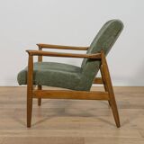 Mid-Century GFM-64 Armchairs by Edmund Homa for Gościcińskie Furniture Factory, Poland, Set of 2