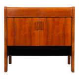 Wooden and opaline chest of drawers from the 1960s
