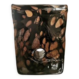 Murano blown glass vase, Italy, 1970s/80s