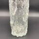 Vase vintage en verre glacé attribué à Georgshütte