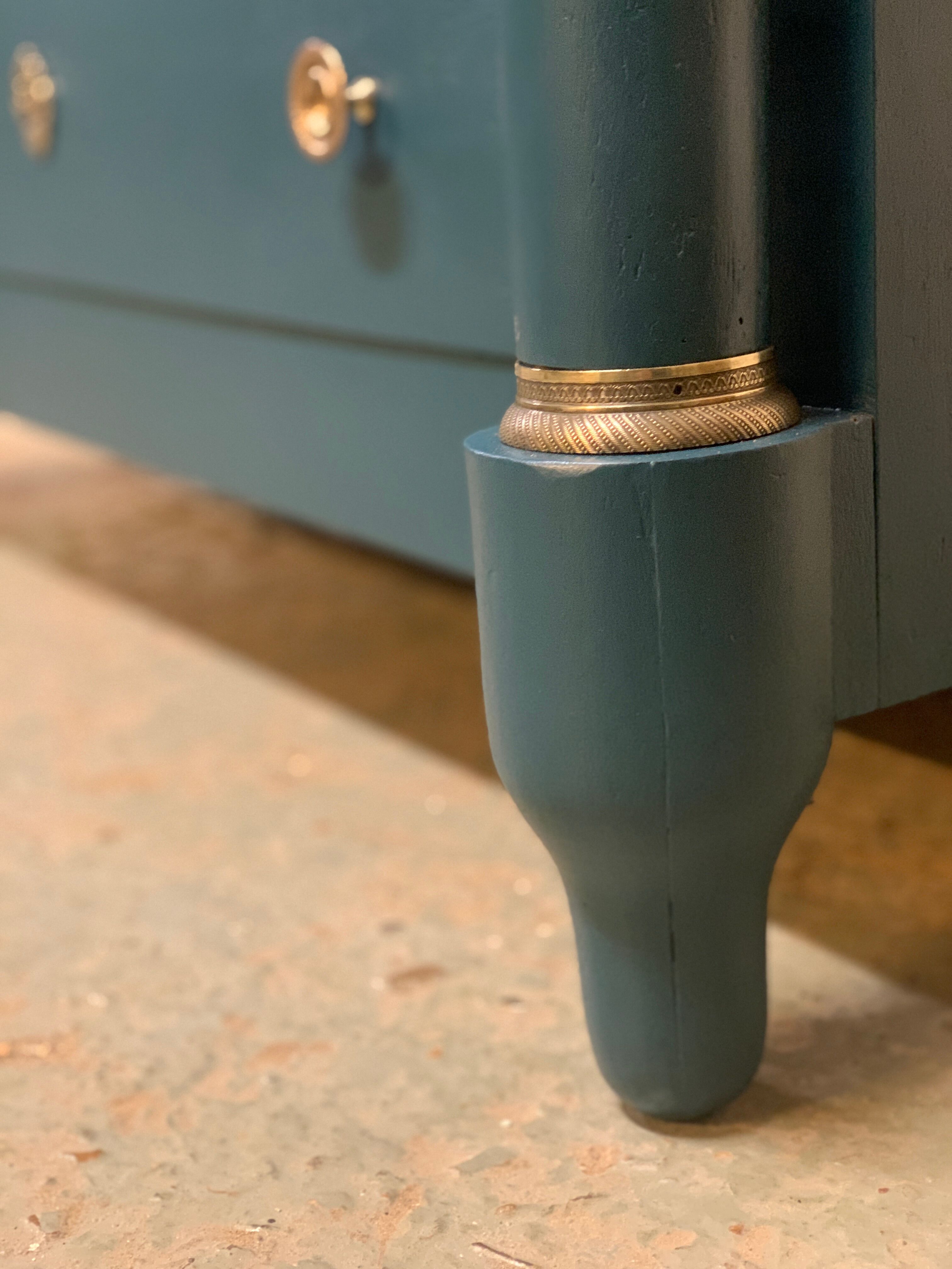 Empire style chest of drawers