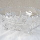 Crystal salad bowl