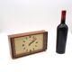 Mid Century Teak Desk Clock by Kienzle International