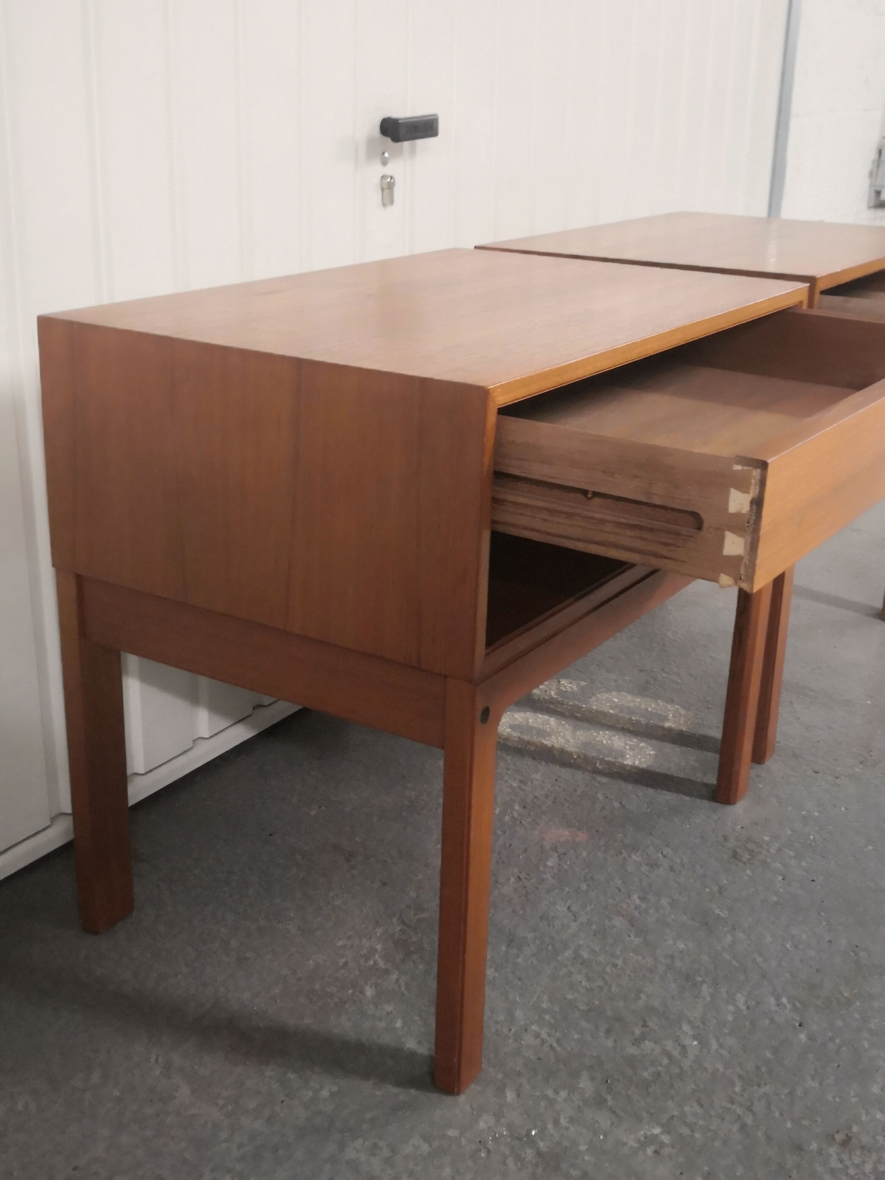 Pair of scandinavian bedside tables