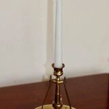 Swedish brass candlestick