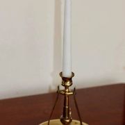 Swedish brass candlestick