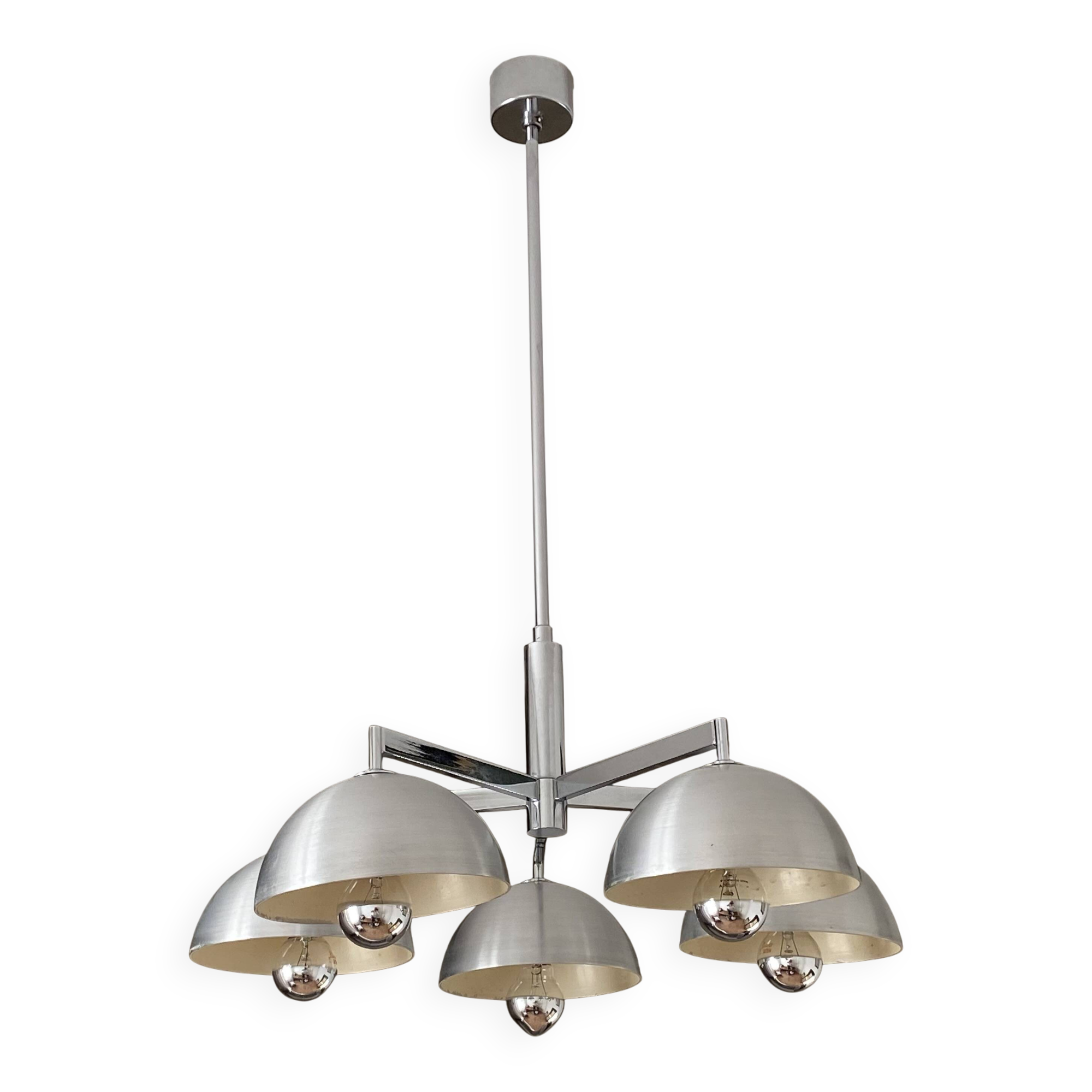 Lustre Sputnik Jean Gandelin. 1970. Space age.