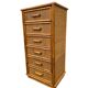 Rattan chest of drawers / chest of drawers