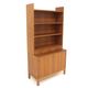 Commode-bibliothèque scandinave en teck, Suède, 1960