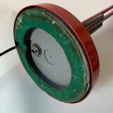 Red vintage desk lamp
