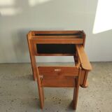 Foldable pine children's desk