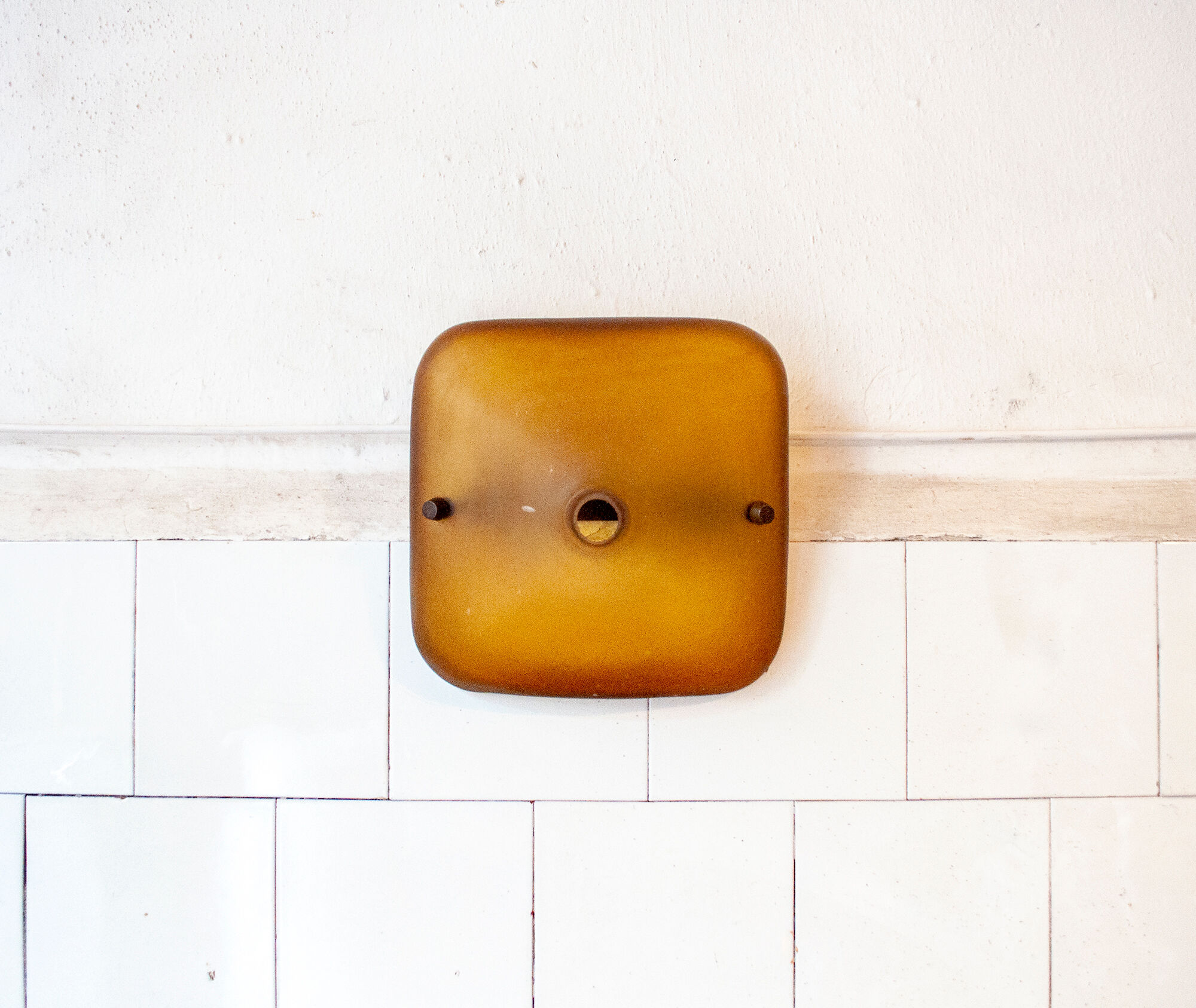 Italian Murano Glass Sconce Serie 4000 by Massimo Vignelli and Paolo Venini for Venini, 1950s