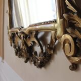 Magnificent gilded bronze mirror