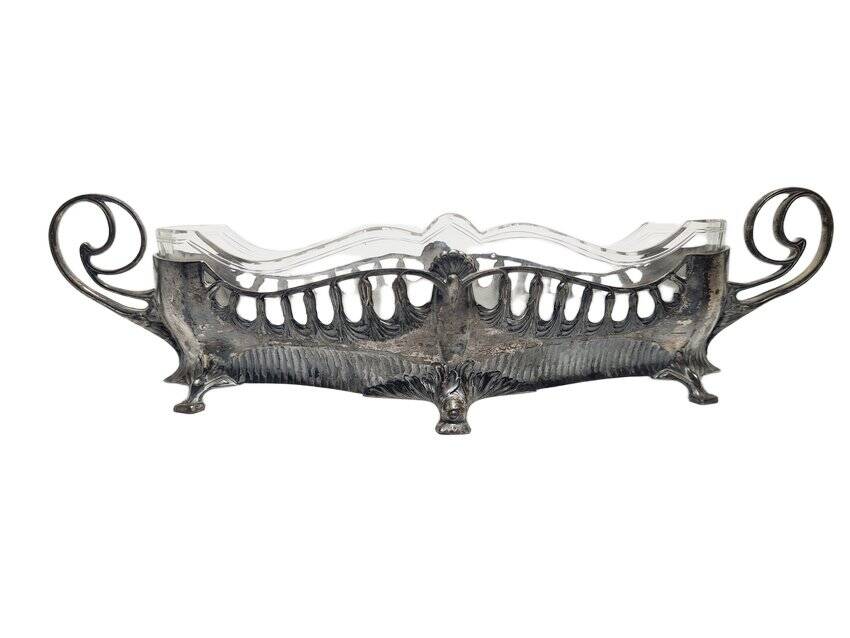 Art Nouveau jardinière from WMF, Germany, 1890s