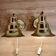 PAIR OF MODULAR SCANDINAVIAN DESIGN WALL LIGHTS 1960.