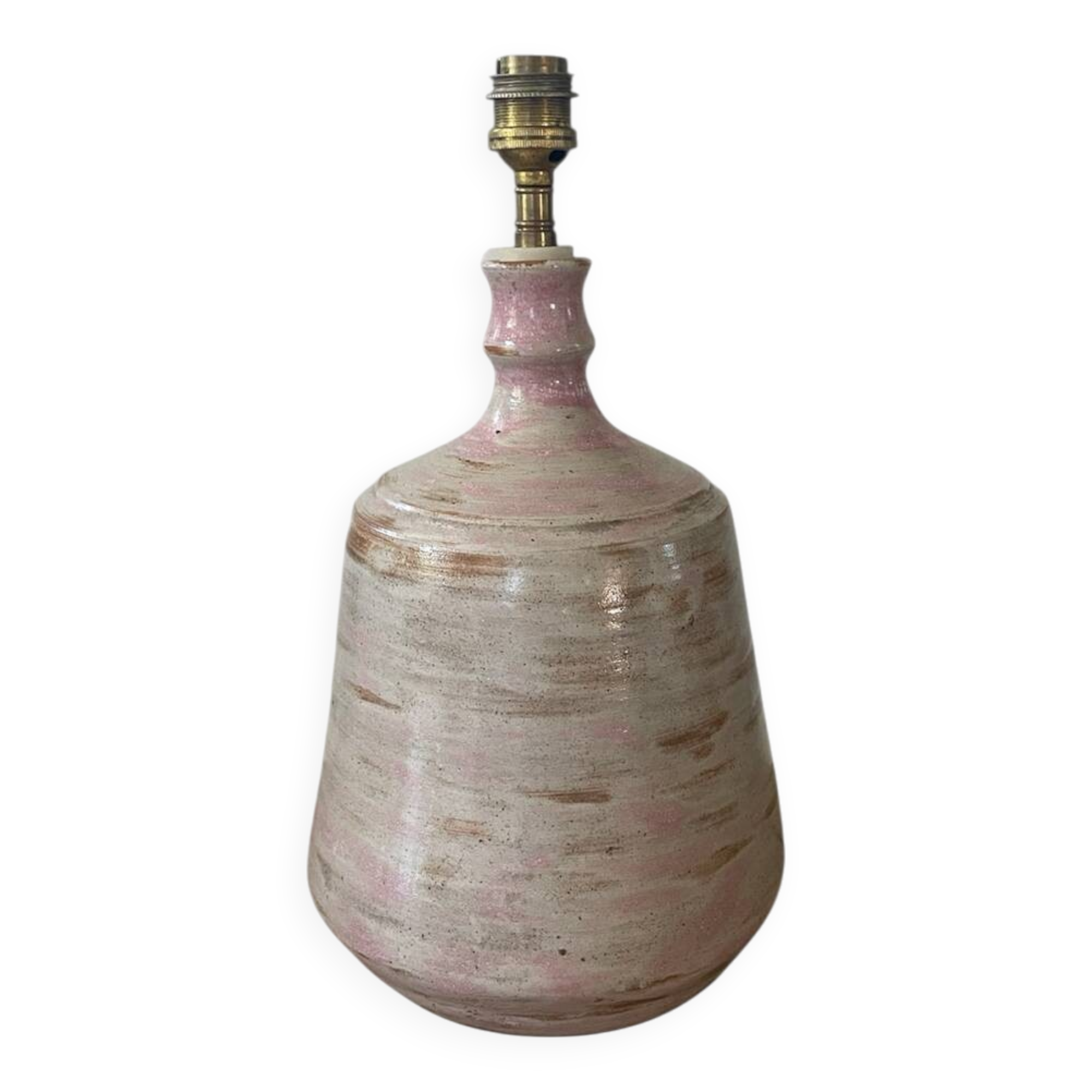 Vintage glazed ceramic lamp