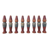 Old wooden bowling game