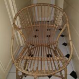 Rattan armchair