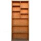 Bibliothèque étagère en bambou des années 60