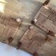 3 wooden and rope charpoy stools