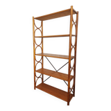 Rattan bookcase shelf