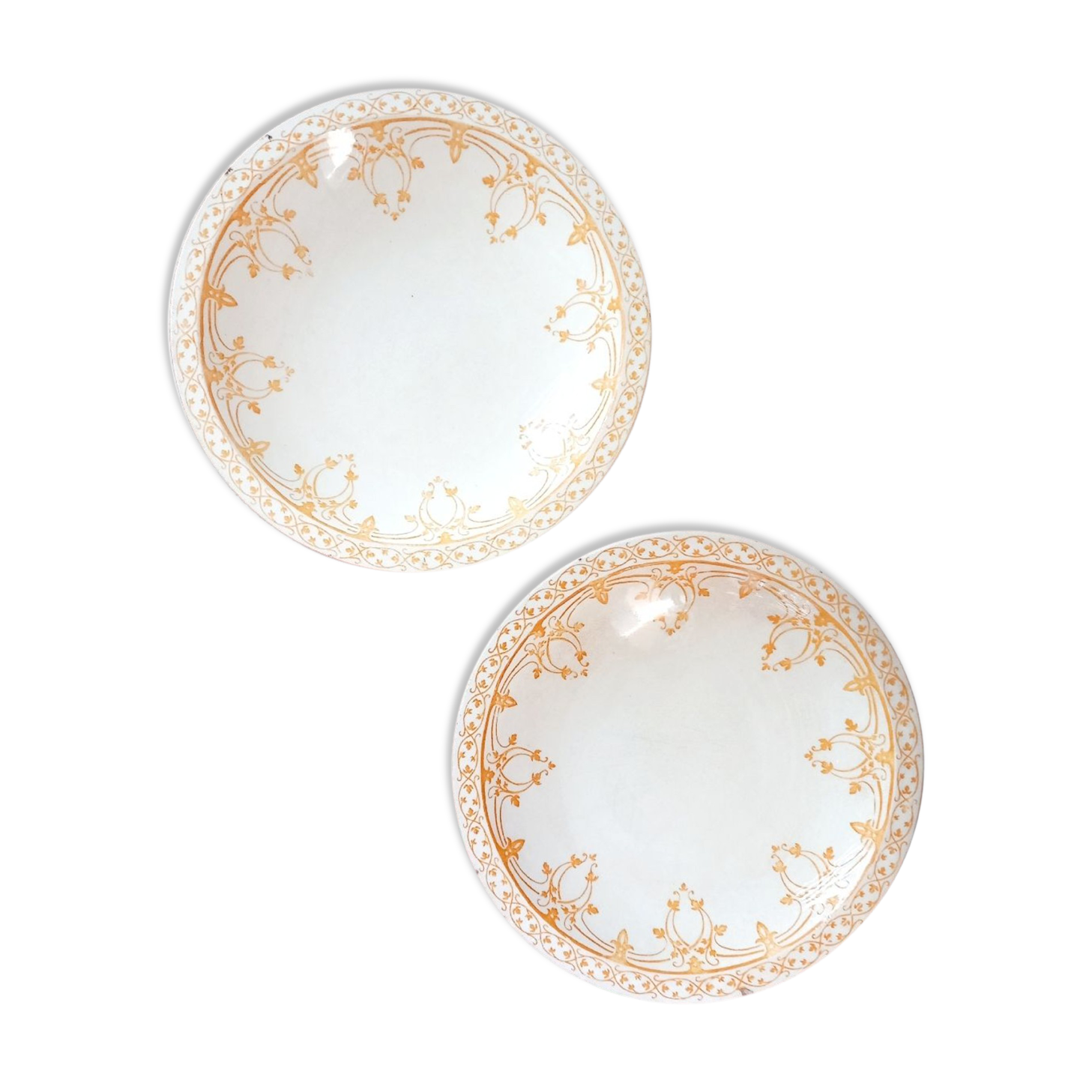 Assiettes semi creuses x2 Bruges