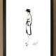 Dessin de Karl Lagerfeld pour Chanel