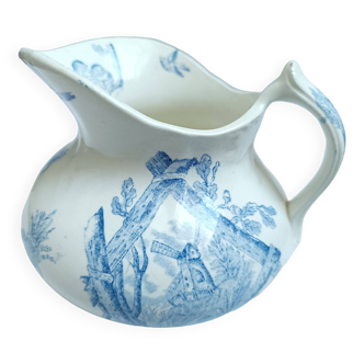 Old earthenware jug