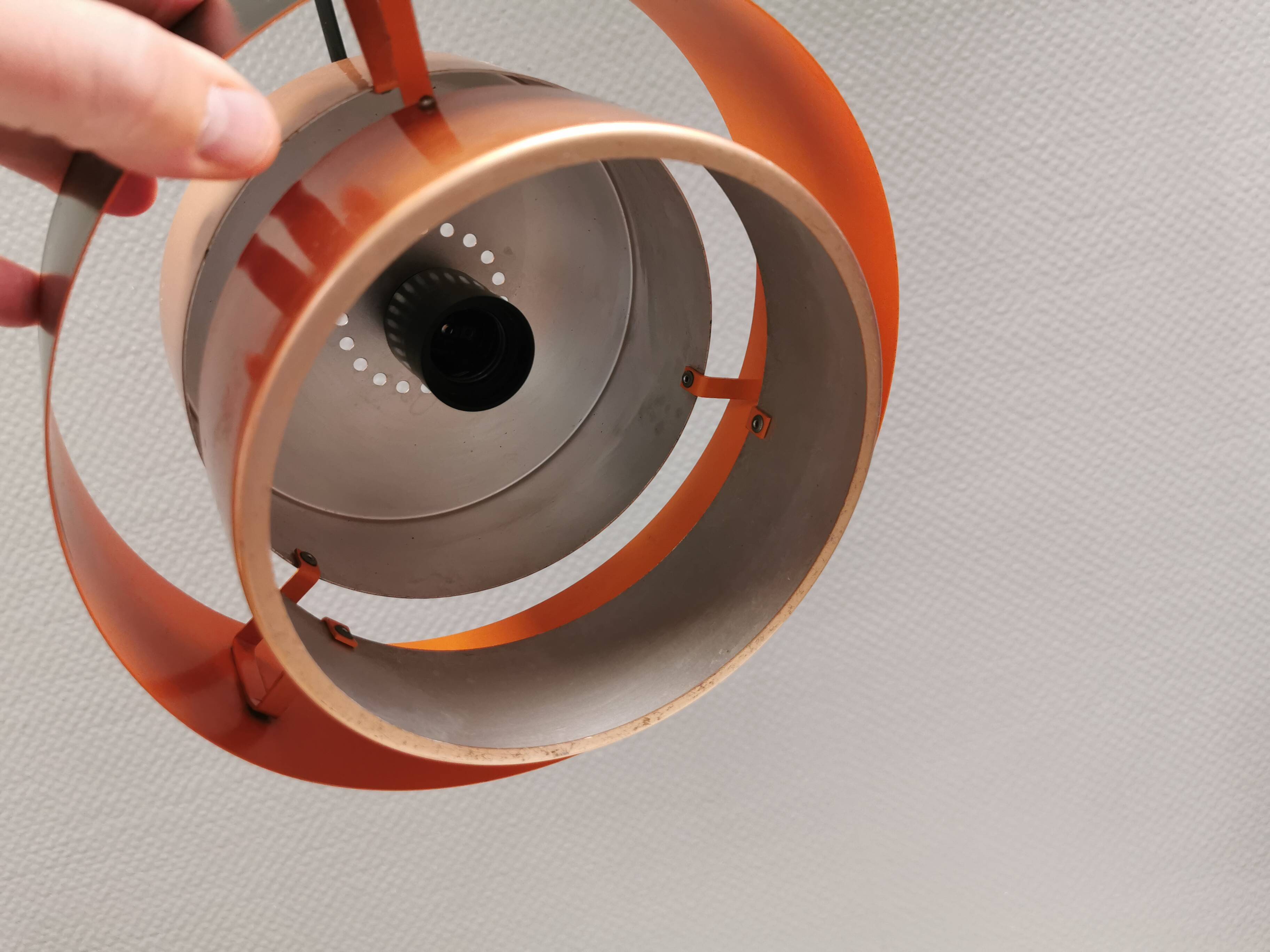Suspension Juno par Jo Hammerborg, pour Fog&Mørup Danemark 1966.