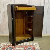 1930s English oak student wardrobe