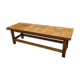 1960 handcrafted bench