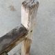 Antique wooden bench