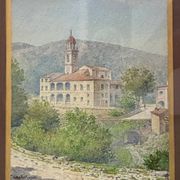 Tableau Laghet 1902