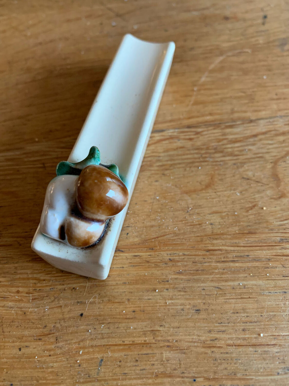 Set of 12 ceramic vegetable knife holders from Vallauris