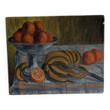 Still life on wood