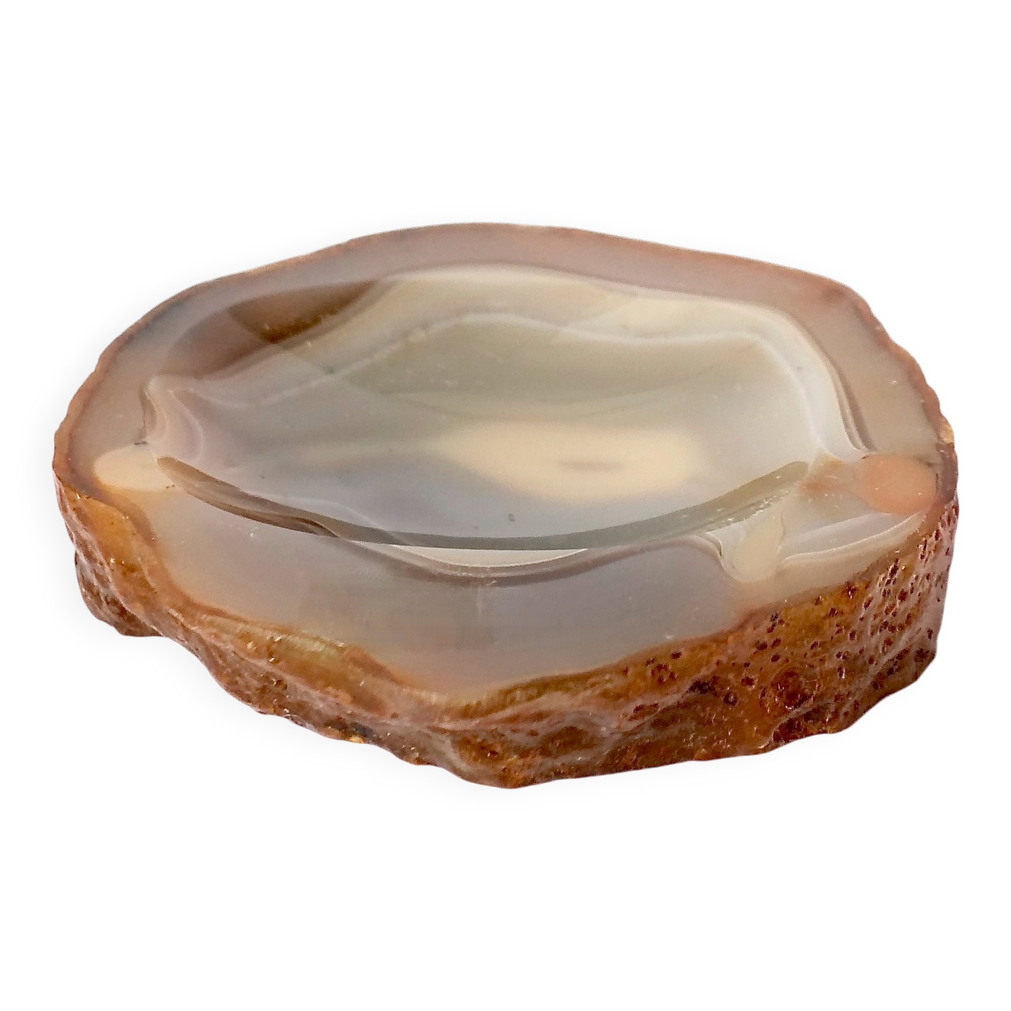 agate stone jewellery dish