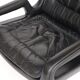 Leather Swivel Lounge Chair. 1960s